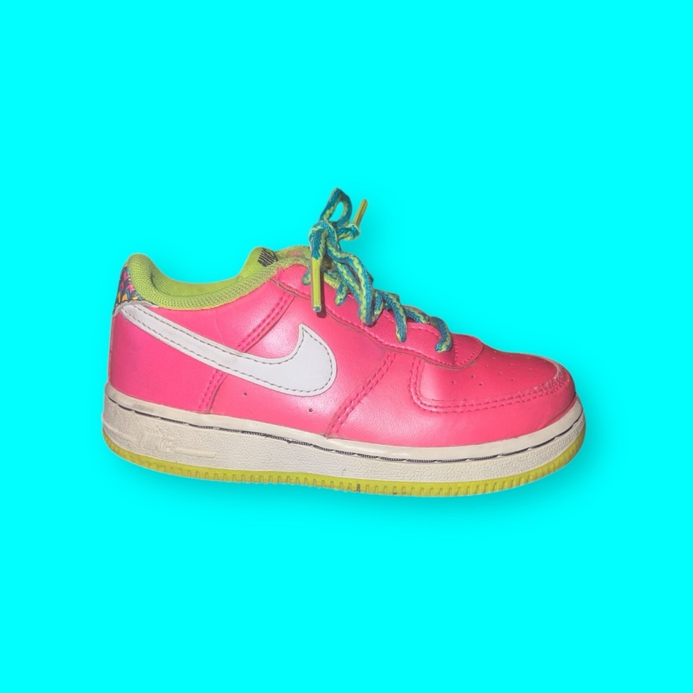 NIKE | TODDLER GIRLS AIR FORCE 1 PINK SHOES SZ 9C